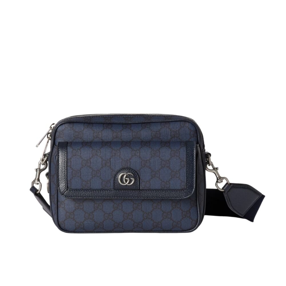 Gucci Ophidia Small Crossbodybag Dark Blue 20Cm 802170 FACJY 8441