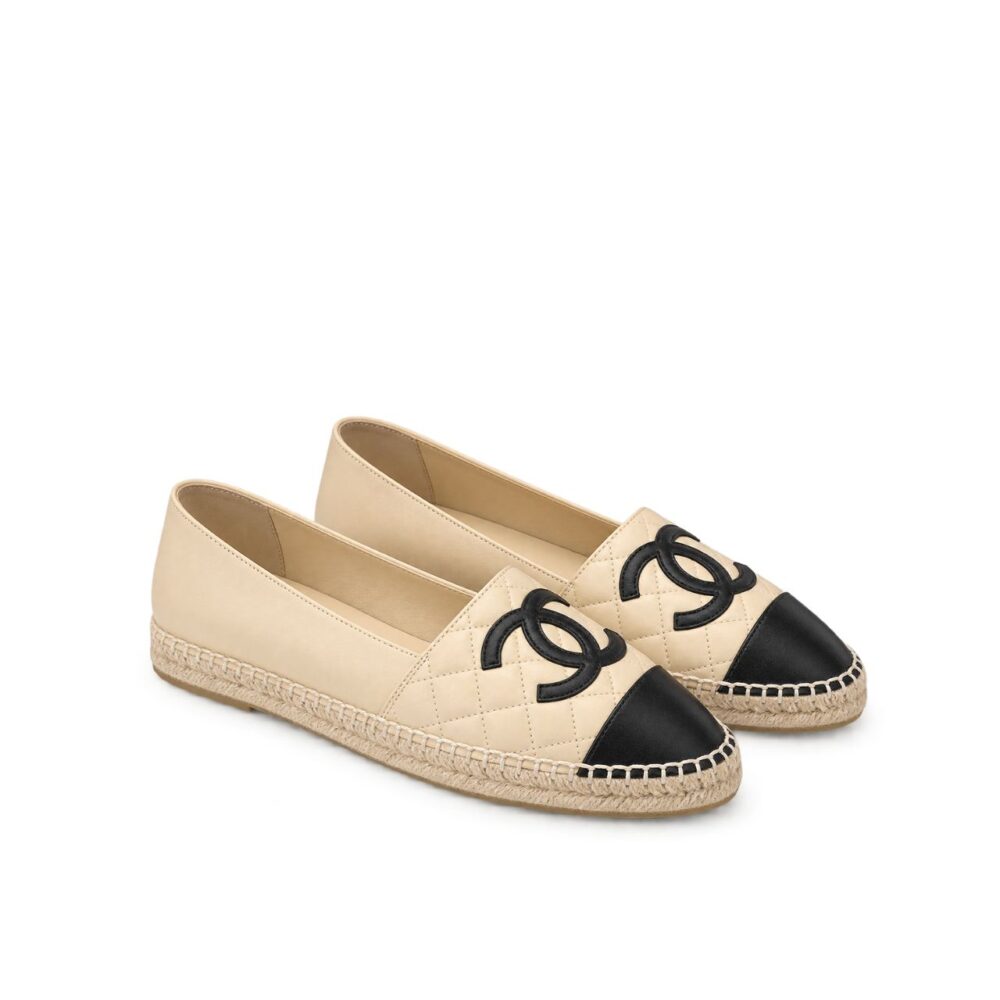 Chanel Espadrilles Shoes In Beige G29762