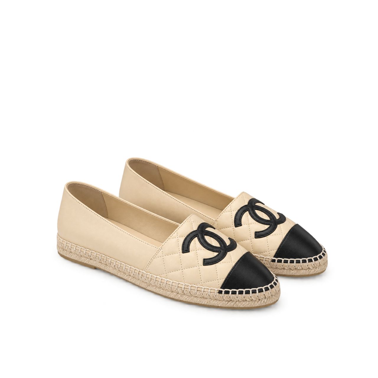 Chanel Espadrilles Shoes In Beige G29762