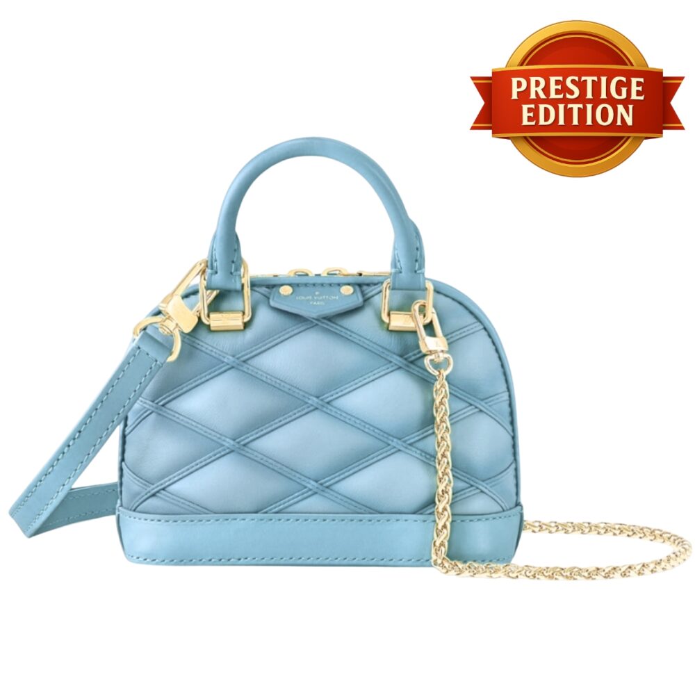Prestige Edition - Louis Vuitton Nano Alma Lagoon Blue 18Cm M83049