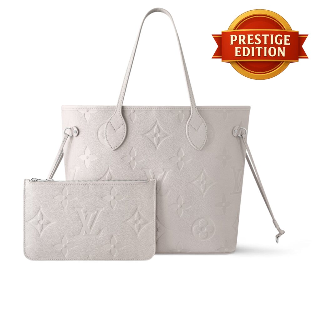 Prestige Edition - Louis Vuitton Neverfull MM Brume Gray 31Cm M13758