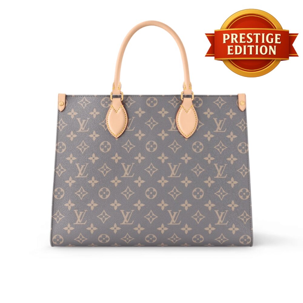 Prestige Edition - Louis Vuitton Onthego MM Trianon Grey 35Cm M12415