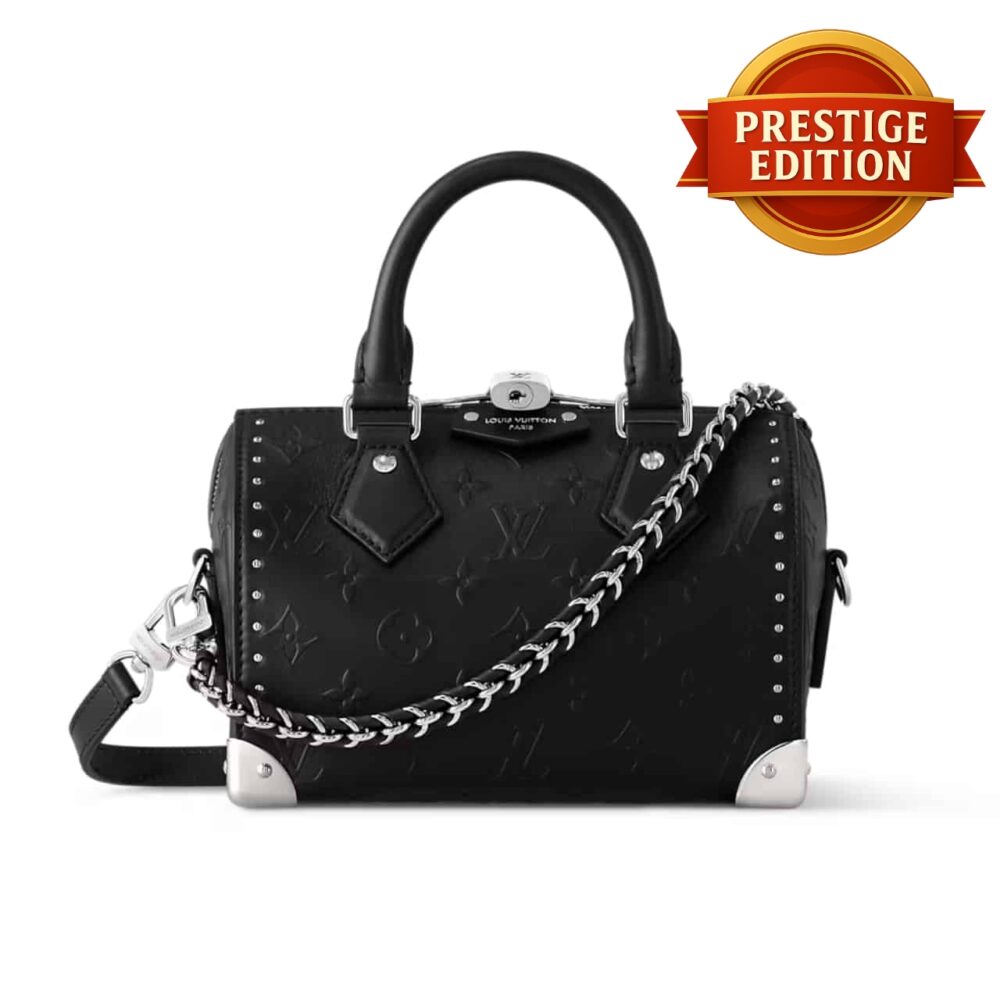 Prestige Edition - Louis Vuitton Speedy Trunk 20 Black 20Cm M14575
