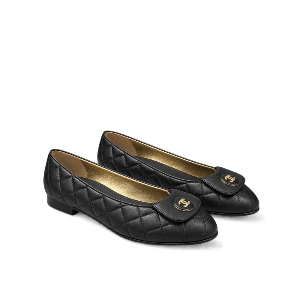 Chanel Ballet Flats Black
