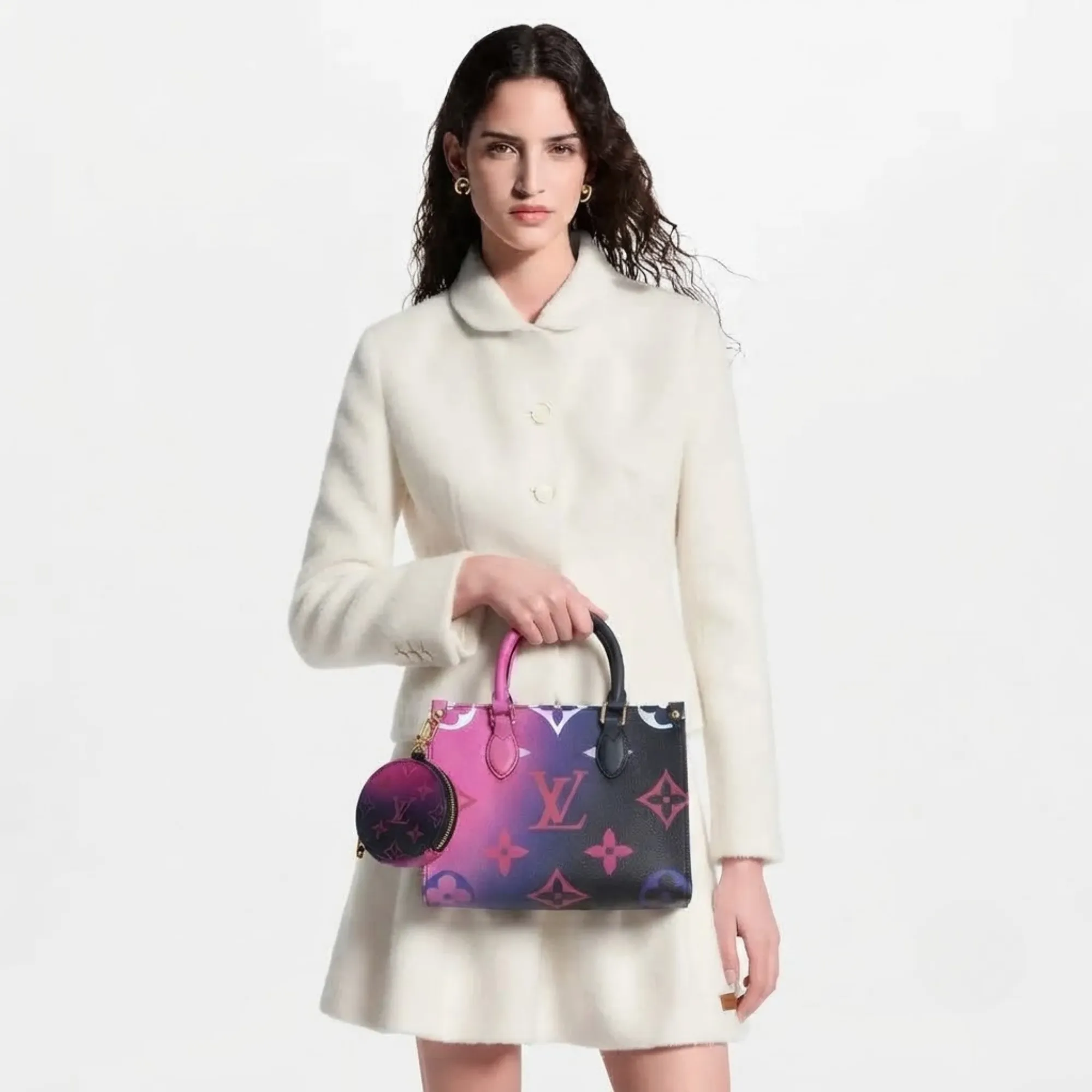 Louis Vuitton Onthego Midnight Fuchsia 25Cm - Image 2