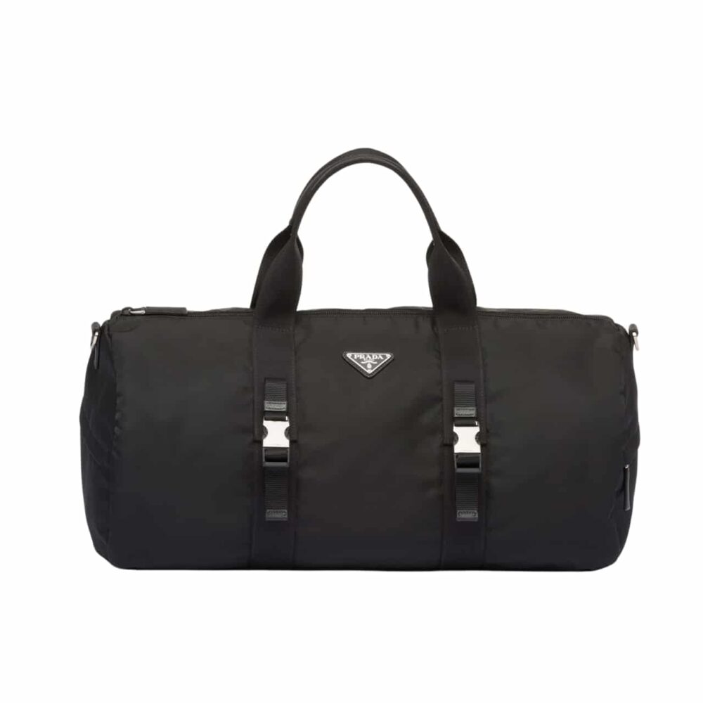 Prada Re Nylon And Saffiano Leather Duffle Bag 50Cm 2VC015 2DMG F0002 V MON
