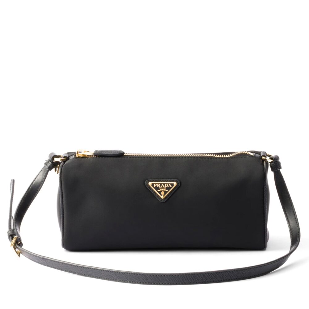 Prada Re Nylon Pouch Black 22Cm 1NE058 2C05 F0002