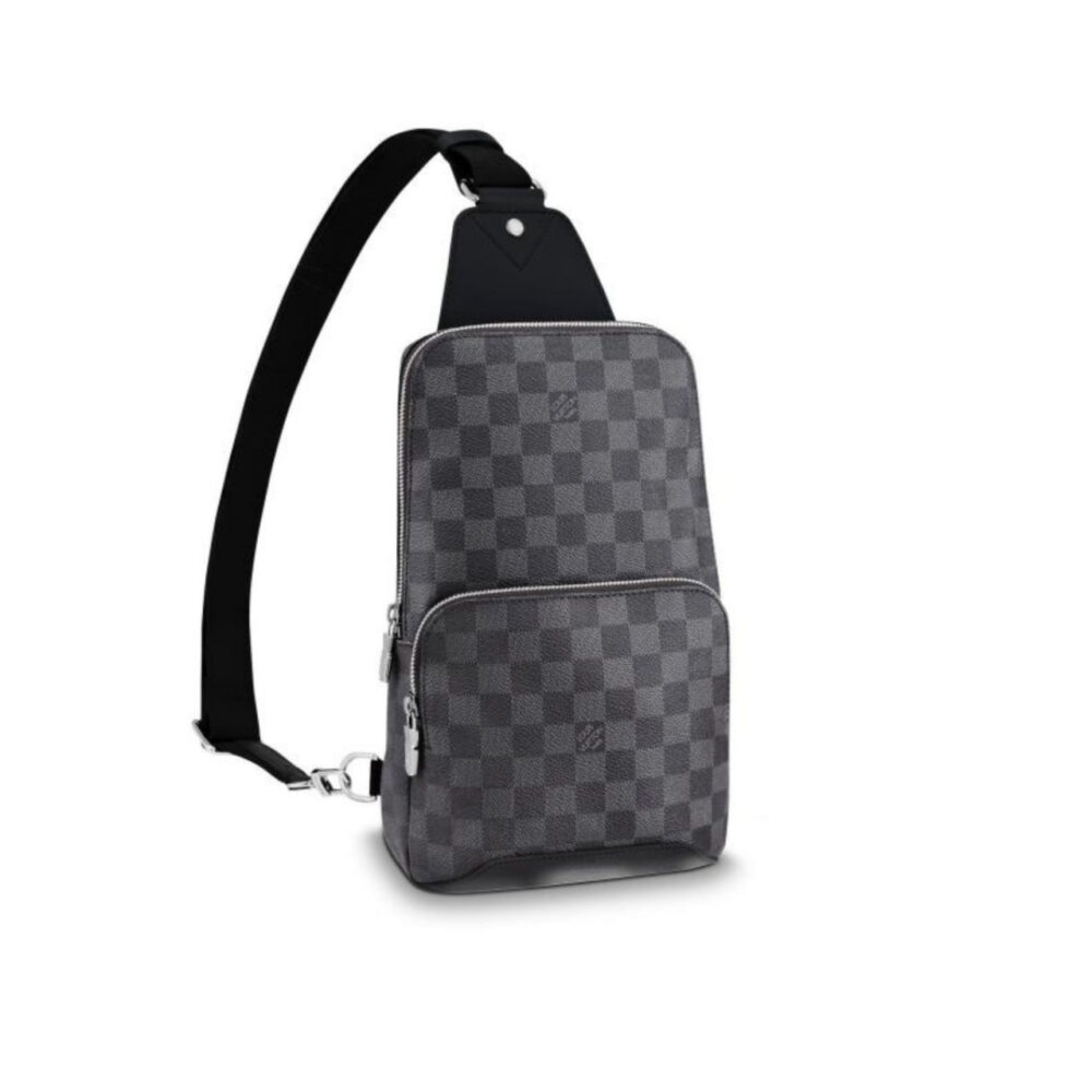 Louis Vuitton Avenue Sling Bag Damier Graphite Canvas 31cm LV N41719