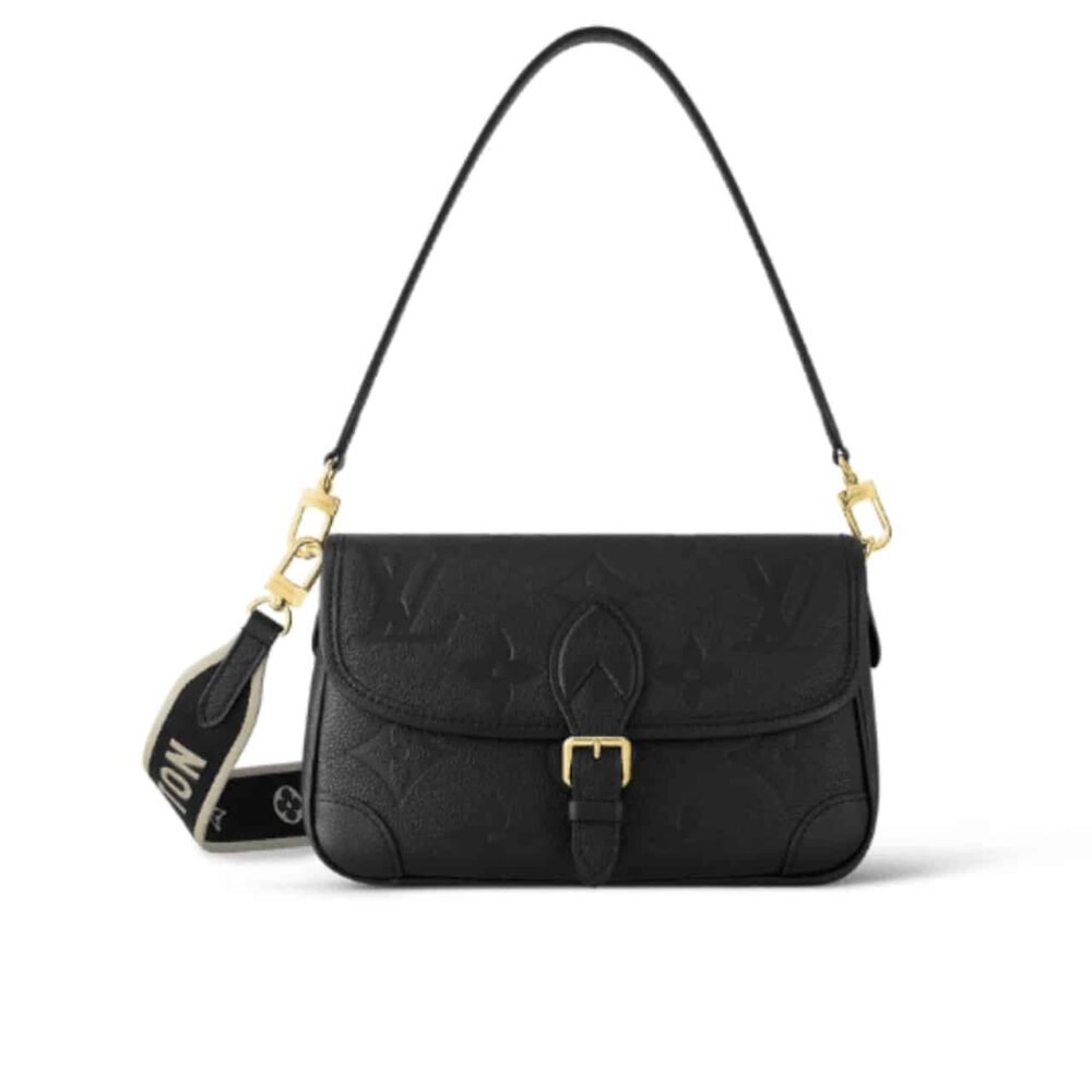 Louis Vuitton Diane Monogram In Black 23Cm M46386