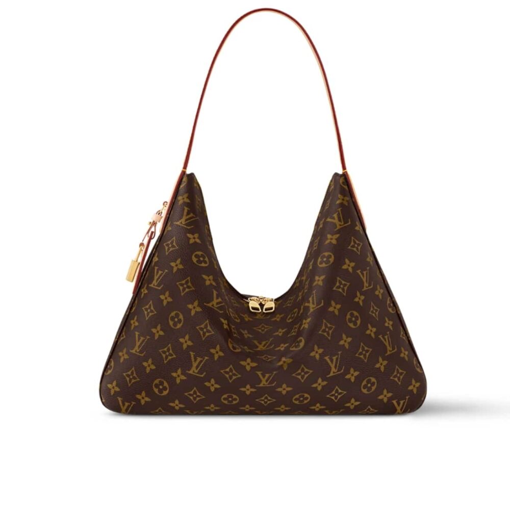 Louis Vuitton Slouchy MM Bag Brown 40Cm M12098