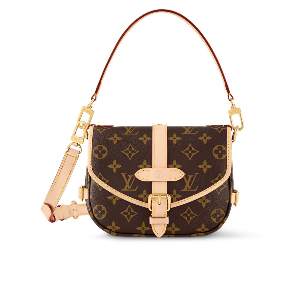 Louis Vuitton Saumur BB Monogram Brown 20Cm M46740