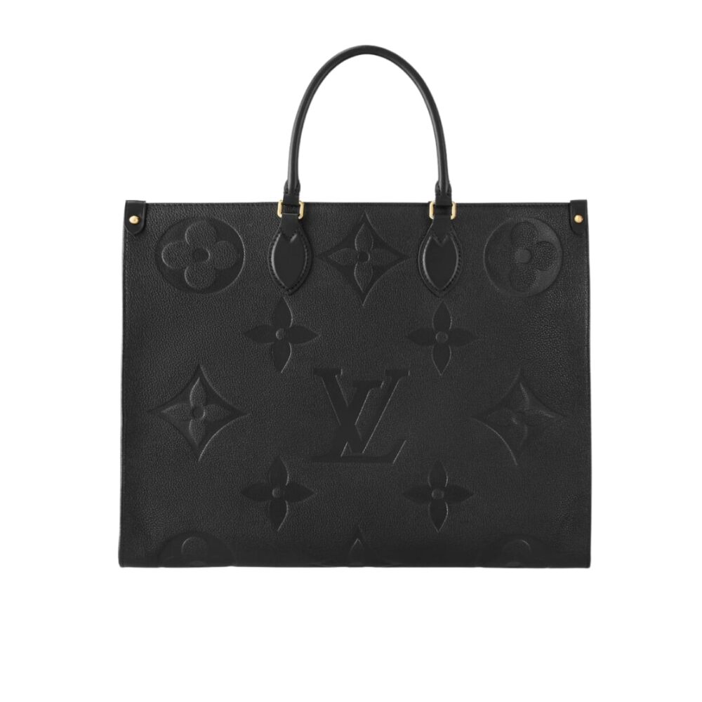 Louis Vuitton Onthego GM Bag Monogram Empreinte Black 41Cm M44925