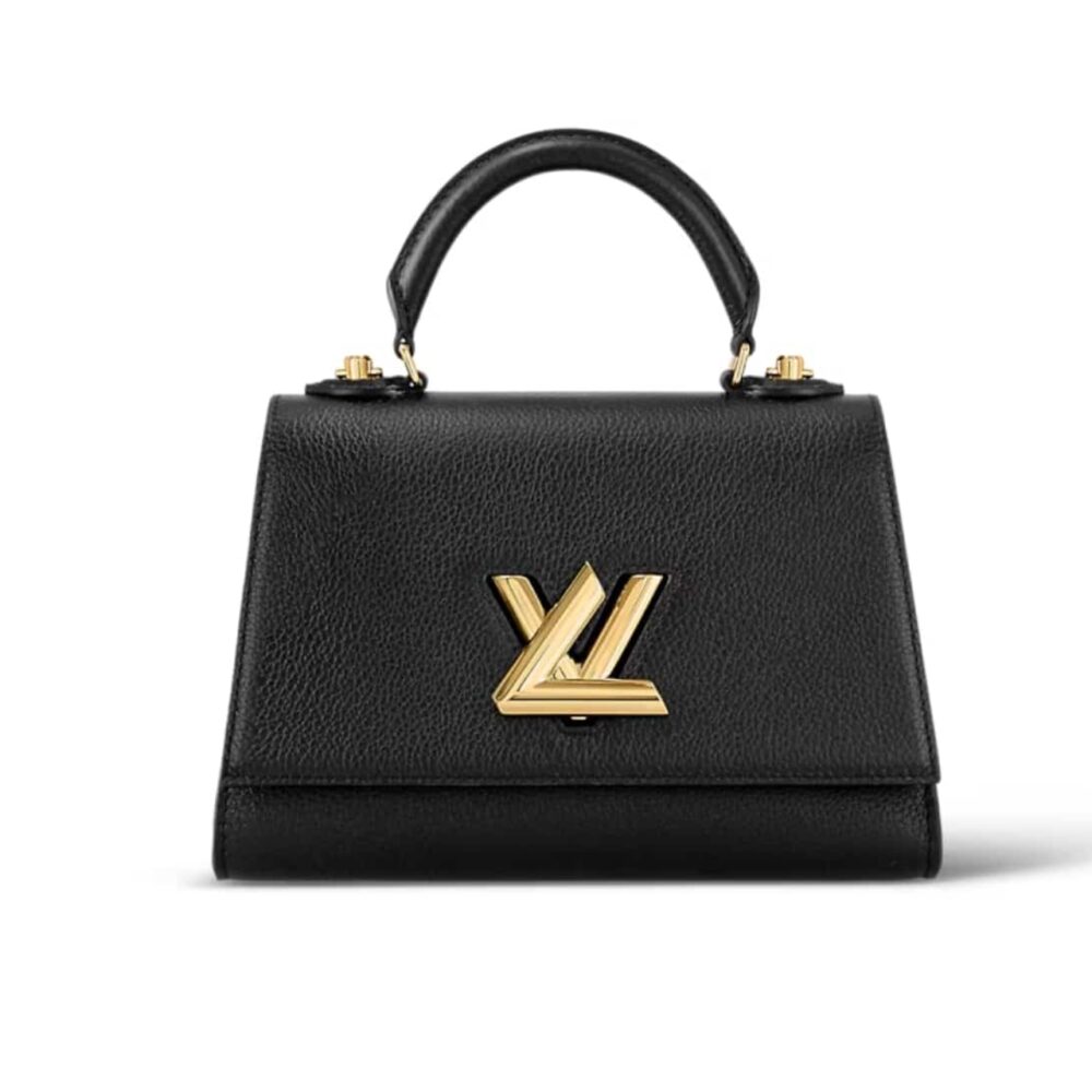 Louis Vuitton Twist One Handle PM Bag Black 25Cm M57093