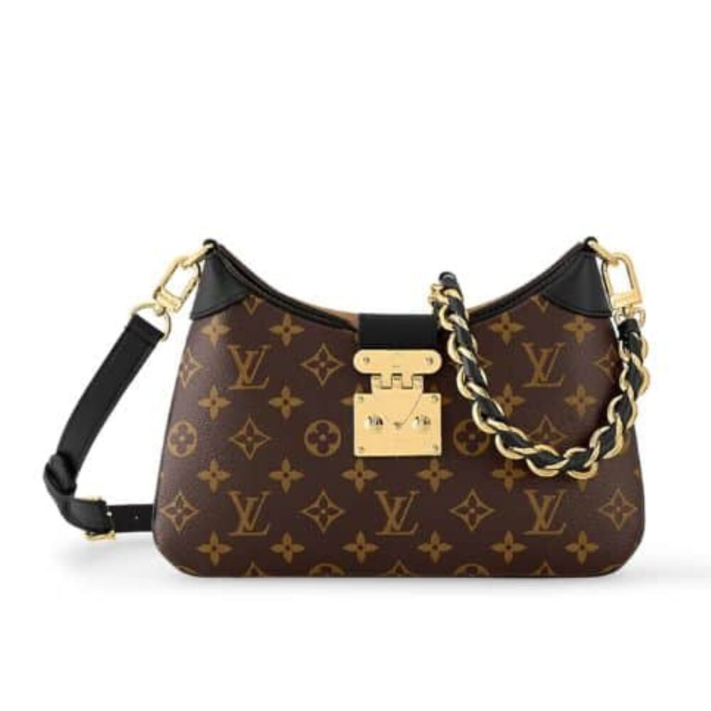 Louis Vuitton LV Twinny Monogram Canvas Brown 27Cm M46659