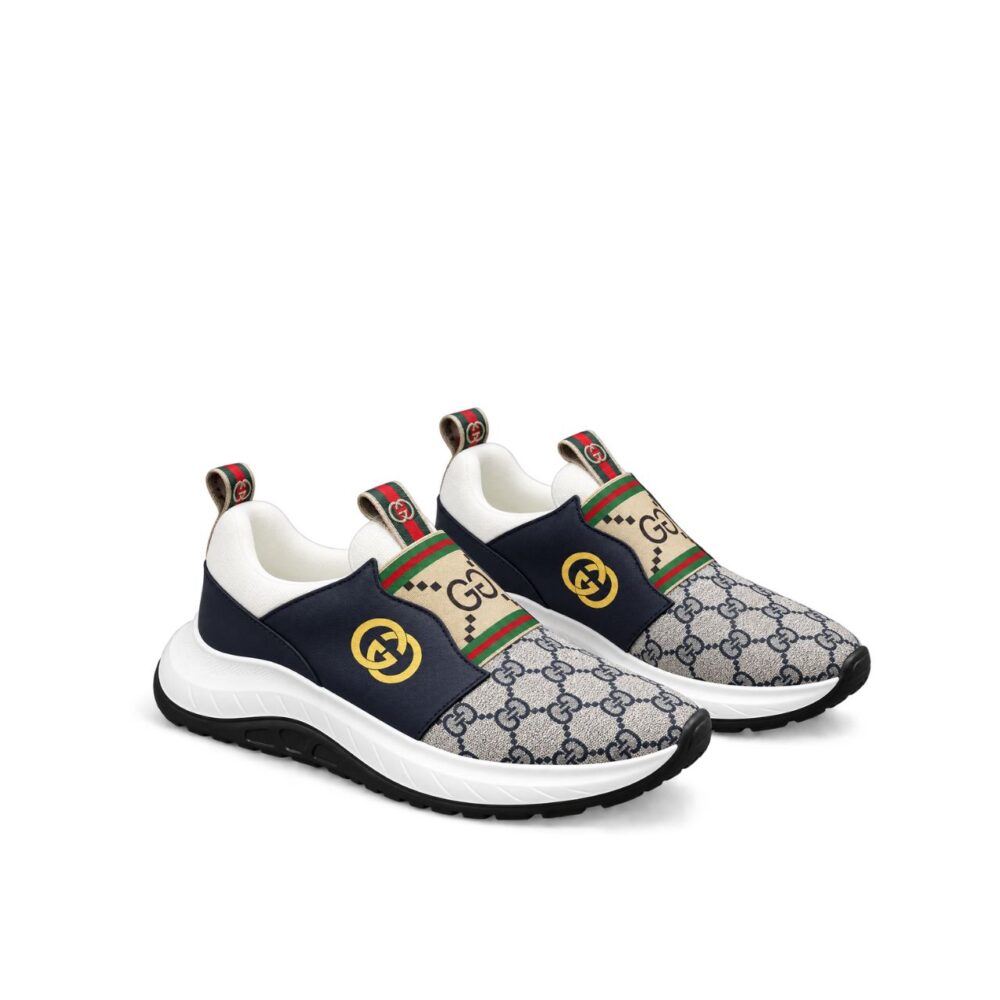 Gucci Sneaker GG Canvas Blue White