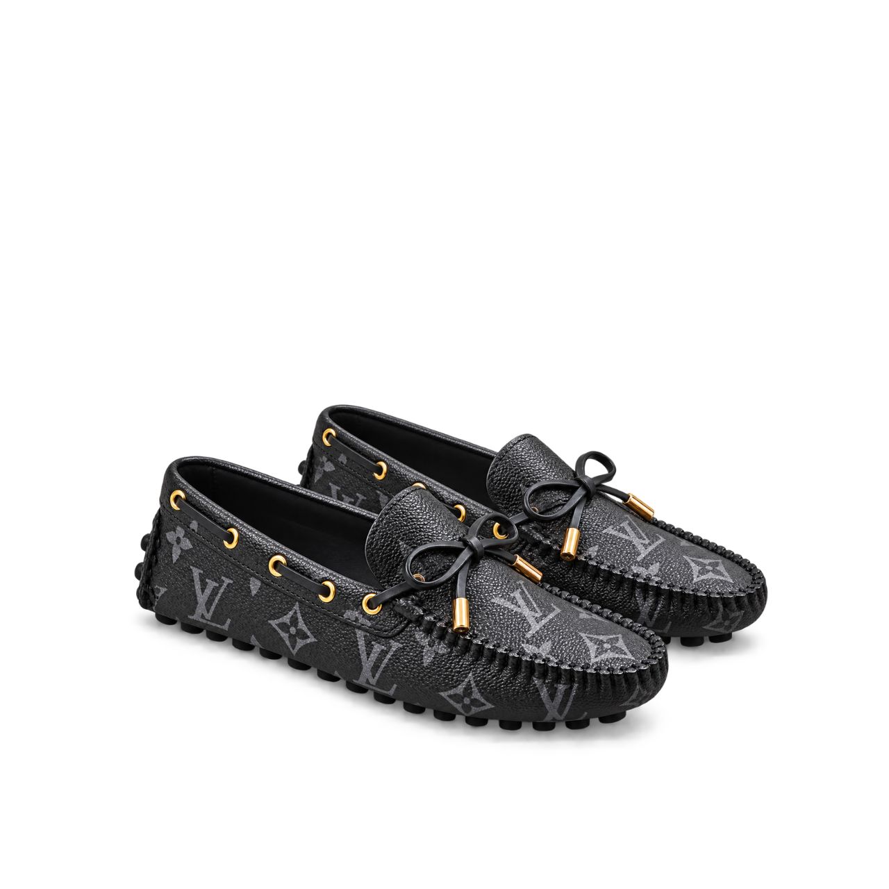 Louis Vuitton Gloria Loafers Monogram Black
