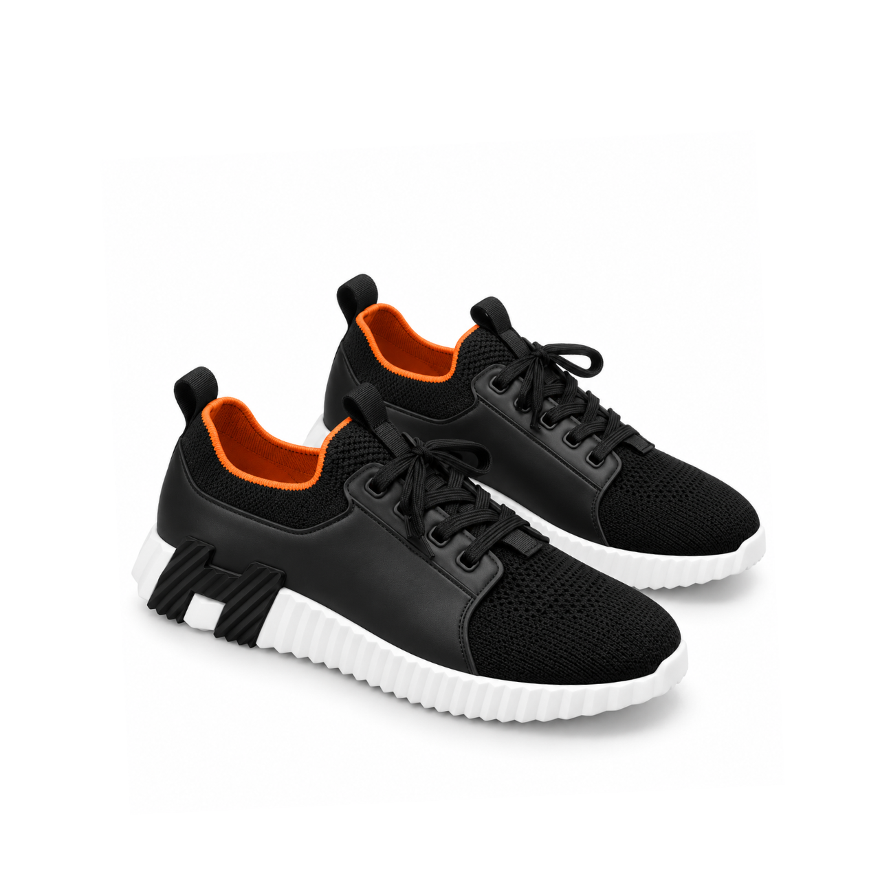 Hermes Depart Sneaker Black For Men H212918ZH02430