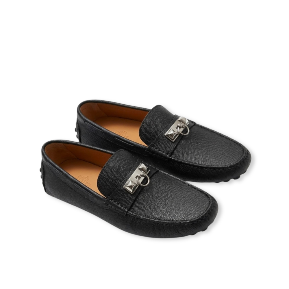 Hermes Irving Loafer Black For Men
