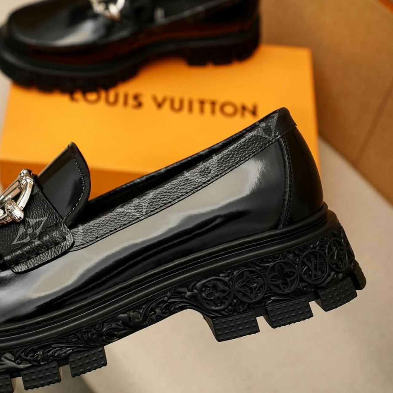 Louis Vuitton Baroque Loafers Black 1AB8UL - Image 7