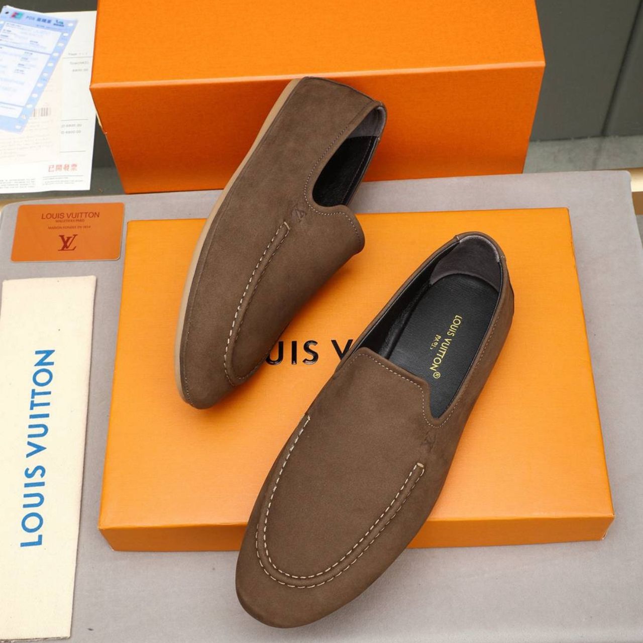 Louis Vuitton LV Horizon Slipper Brown 1AJJA7 - Image 4