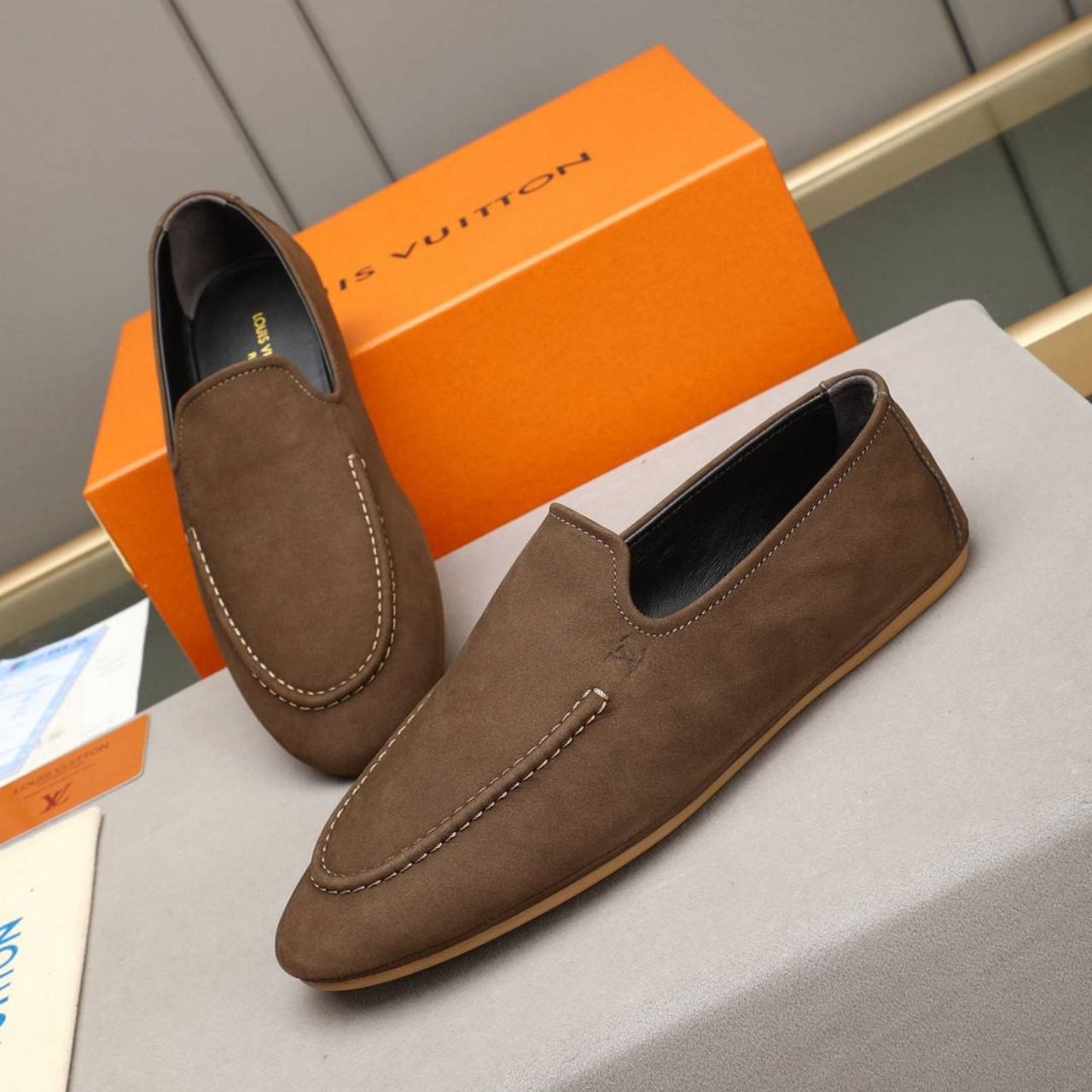 Louis Vuitton LV Horizon Slipper Brown 1AJJA7 - Image 3