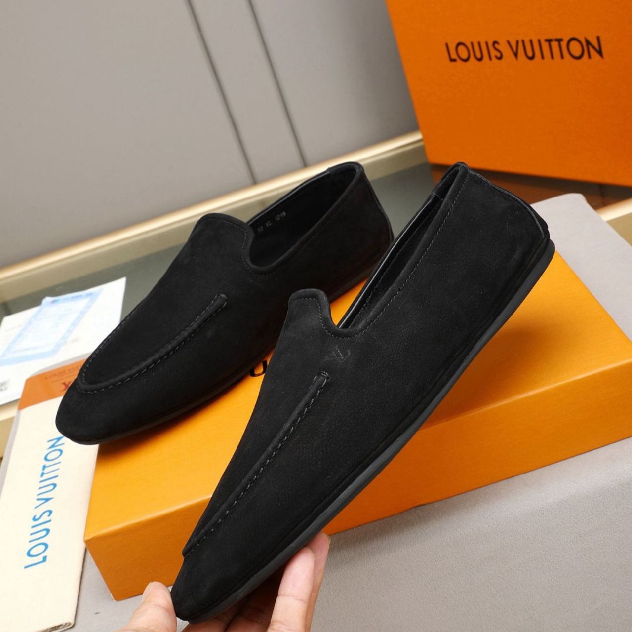 Louis Vuitton LV Horizon Slipper Black - Image 9