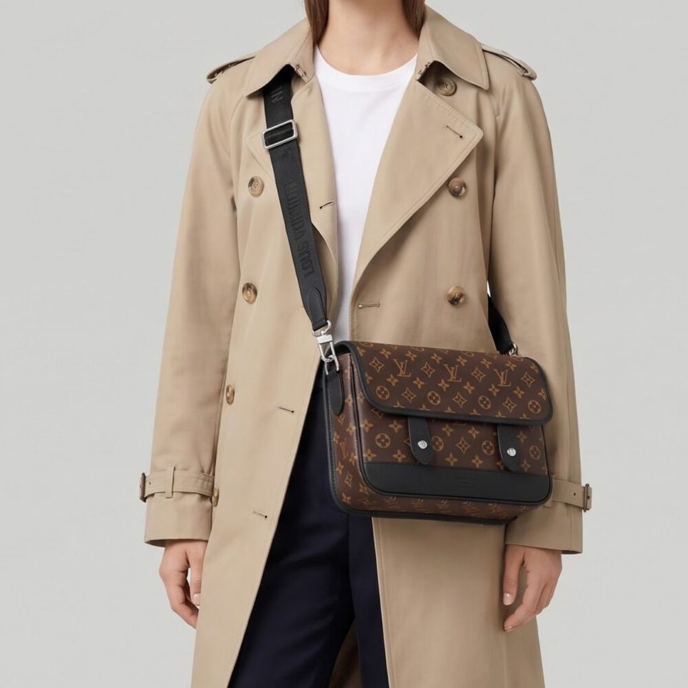 Alternative view of Louis Vuitton Messenger Bag Monogram Brown 29cm