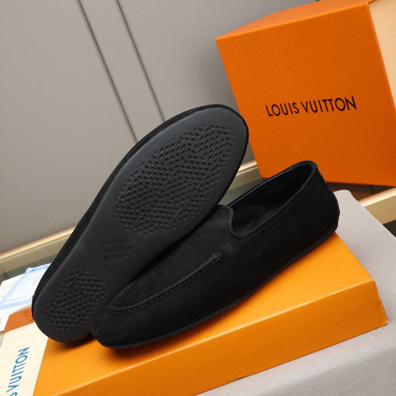 Louis Vuitton LV Horizon Slipper Black - Image 8