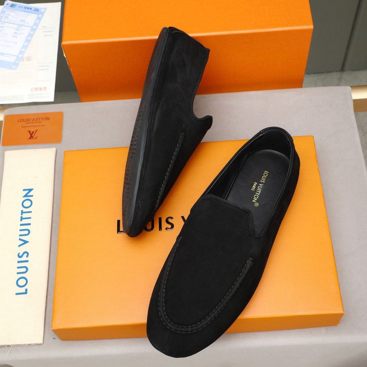 Louis Vuitton LV Horizon Slipper Black - Image 4