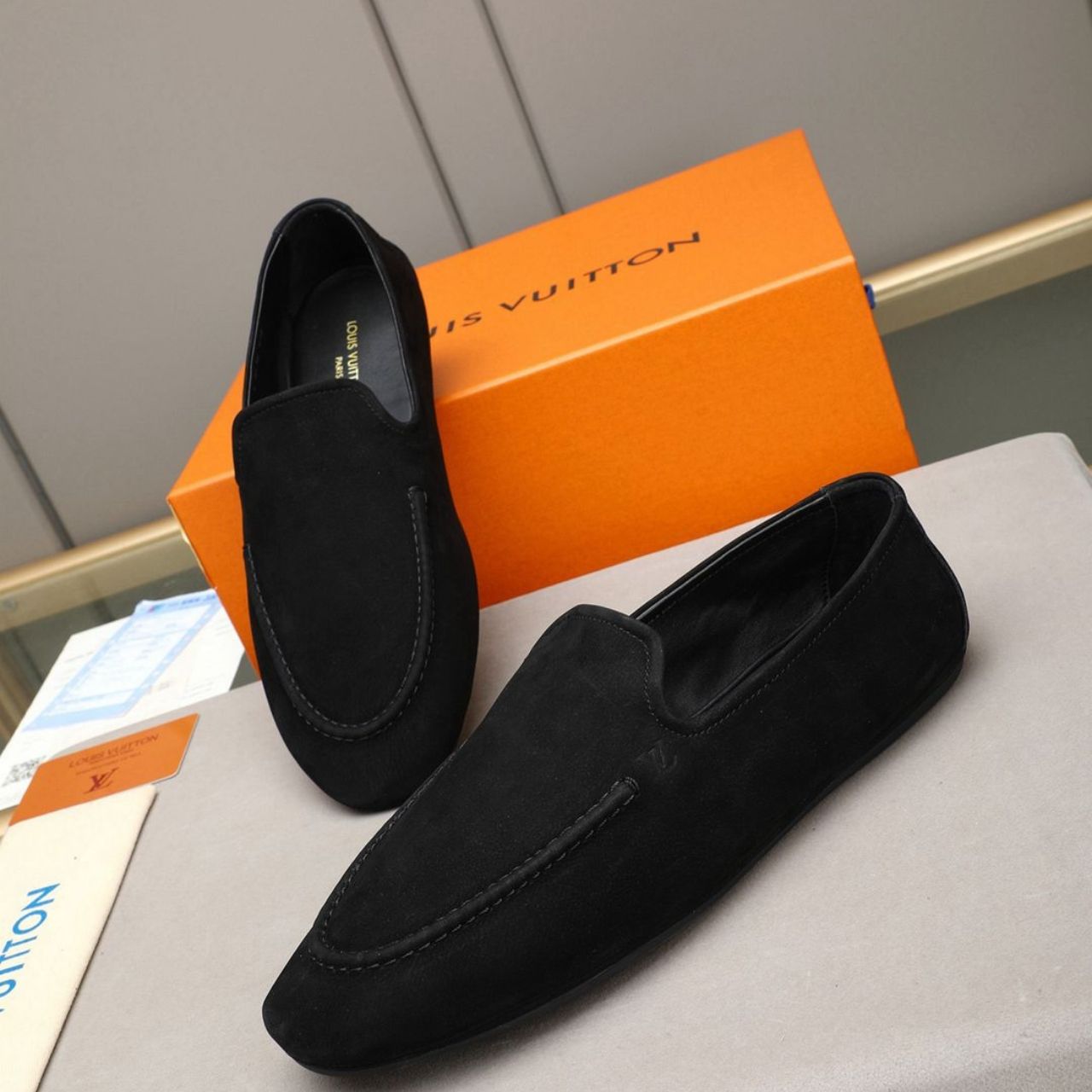 Louis Vuitton LV Horizon Slipper Black - Image 3