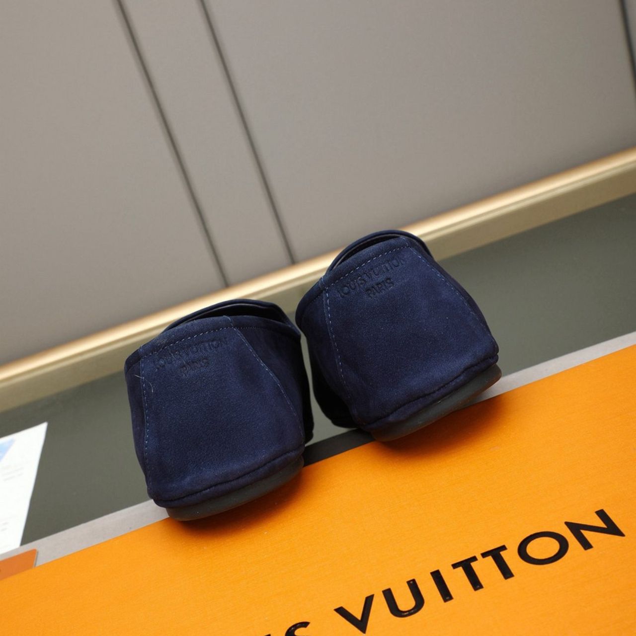 Louis Vuitton LV Horizon Slipper Navy Blue - Image 7