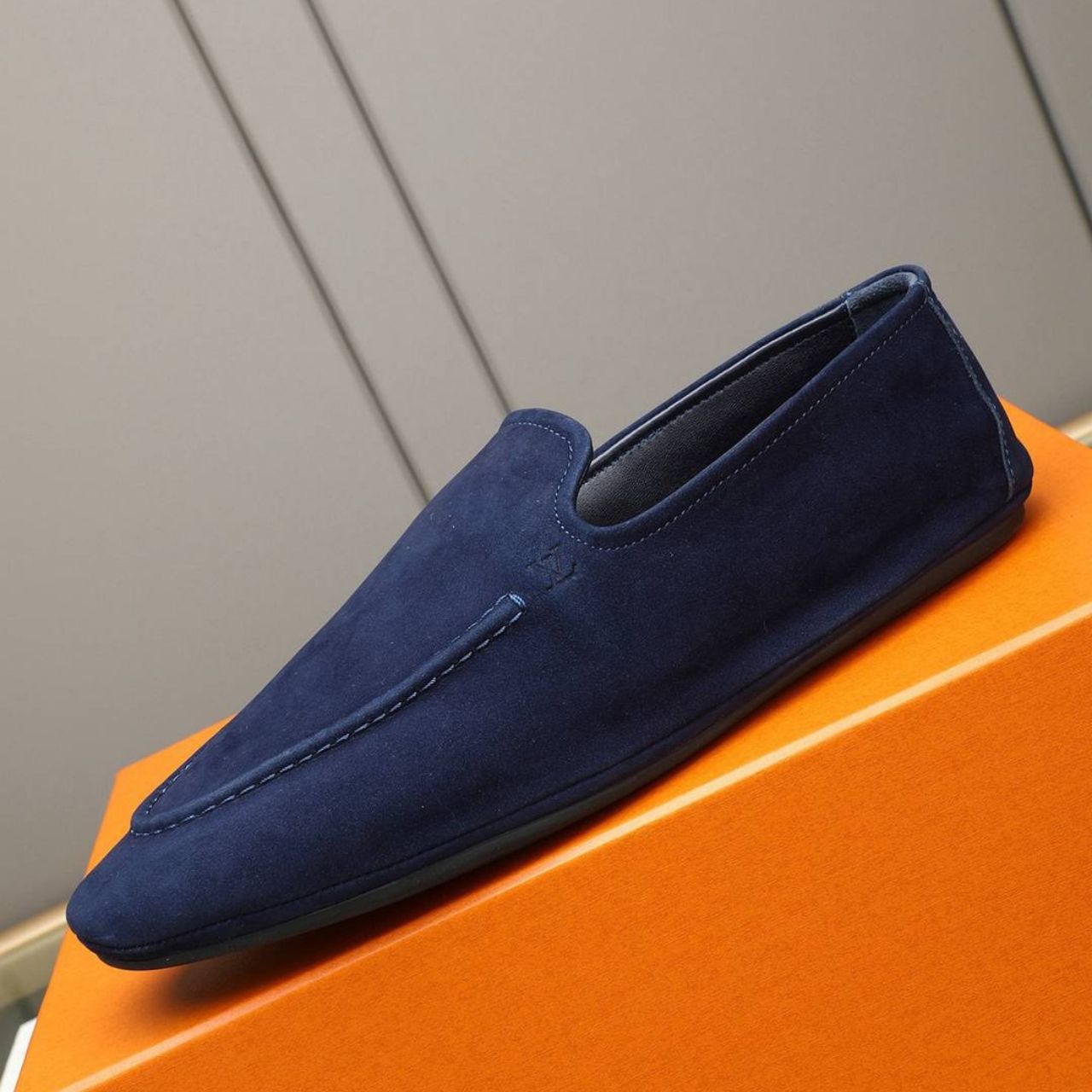 Louis Vuitton LV Horizon Slipper Navy Blue - Image 6