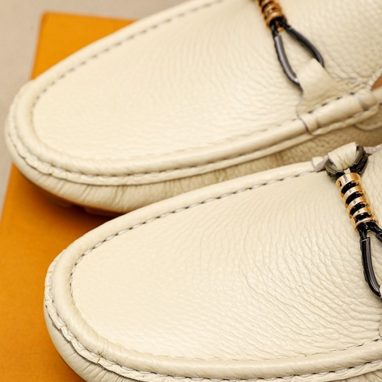 Louis Vuitton Monte Carlo Moccasin White - Image 8