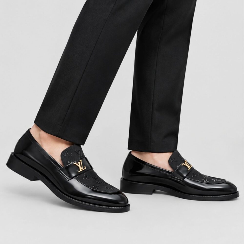 Alternative view of Louis Vuitton Major Loafer Black