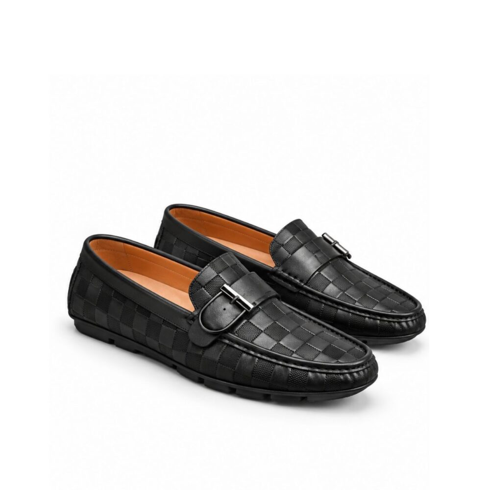 Louis Vuitton Monte Carlo Moccasin Damier Black