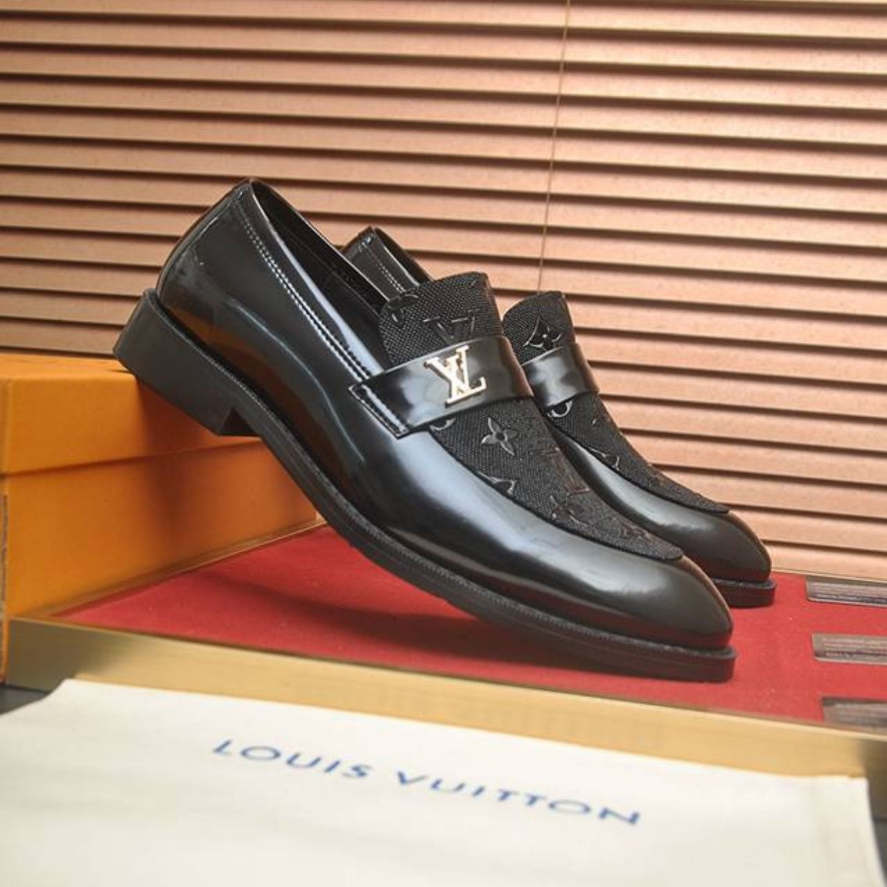 Louis Vuitton Major Loafer Black - Image 4