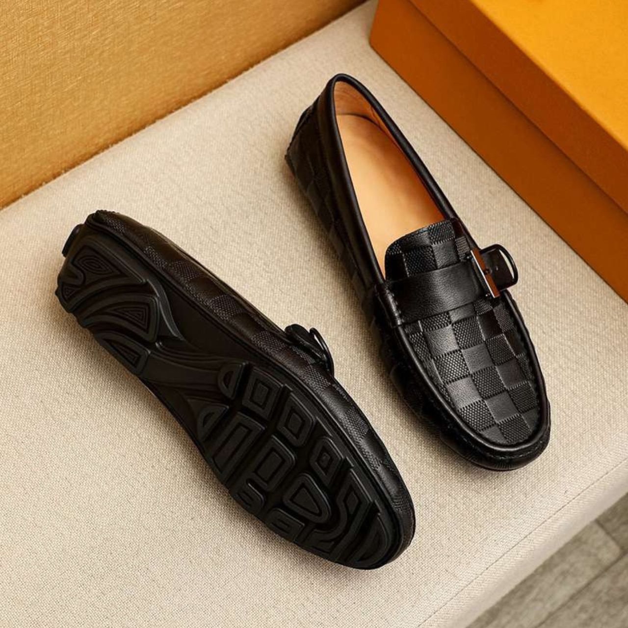 Louis Vuitton Monte Carlo Moccasin Damier Black - Image 5