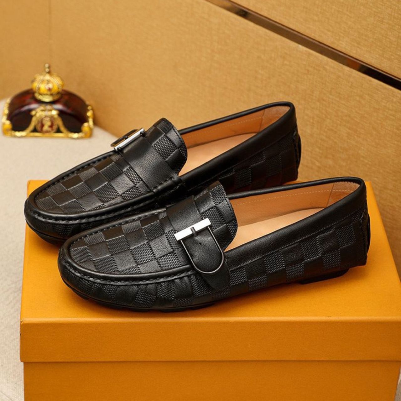 Louis Vuitton Monte Carlo Moccasin Damier Black - Image 4