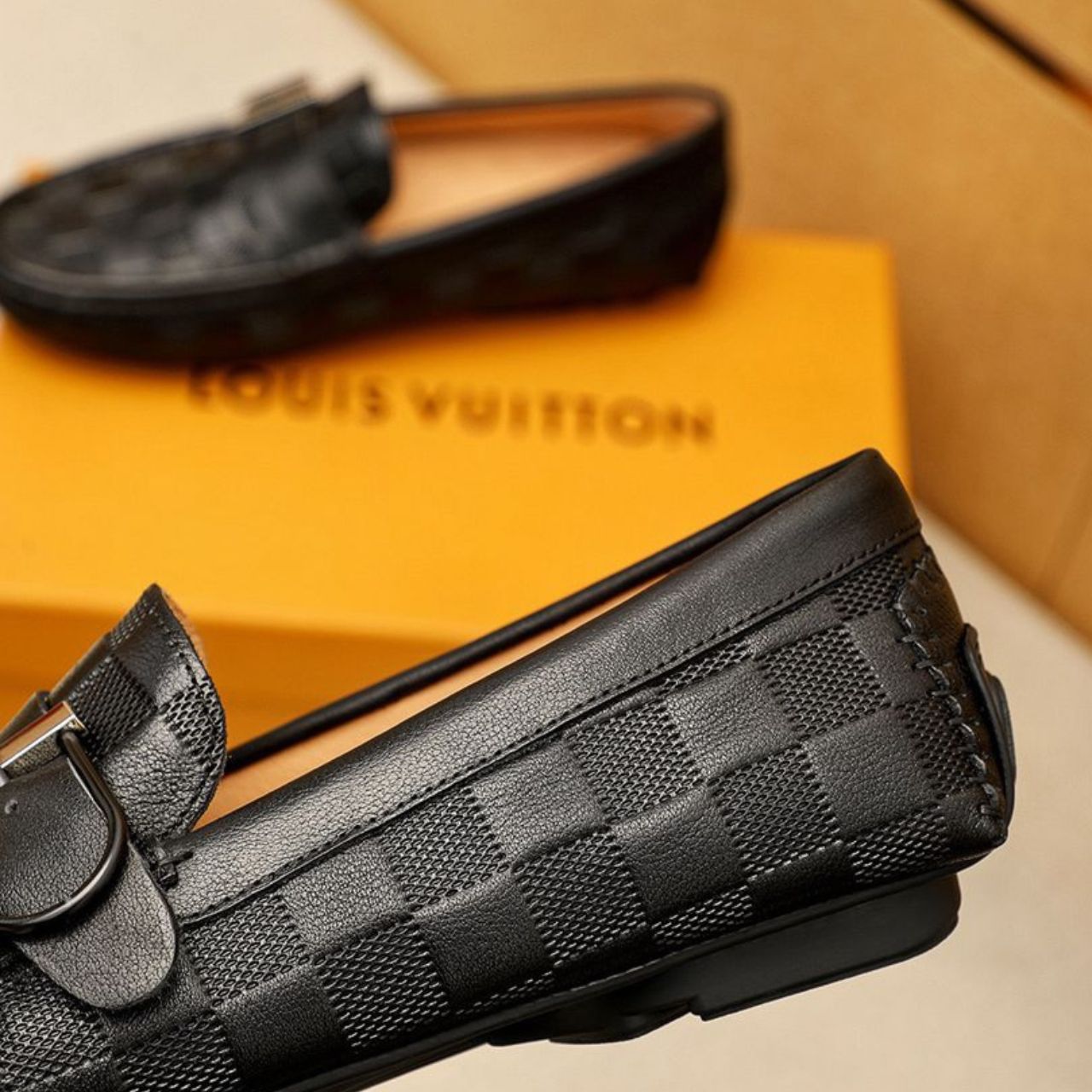 Louis Vuitton Monte Carlo Moccasin Damier Black - Image 7