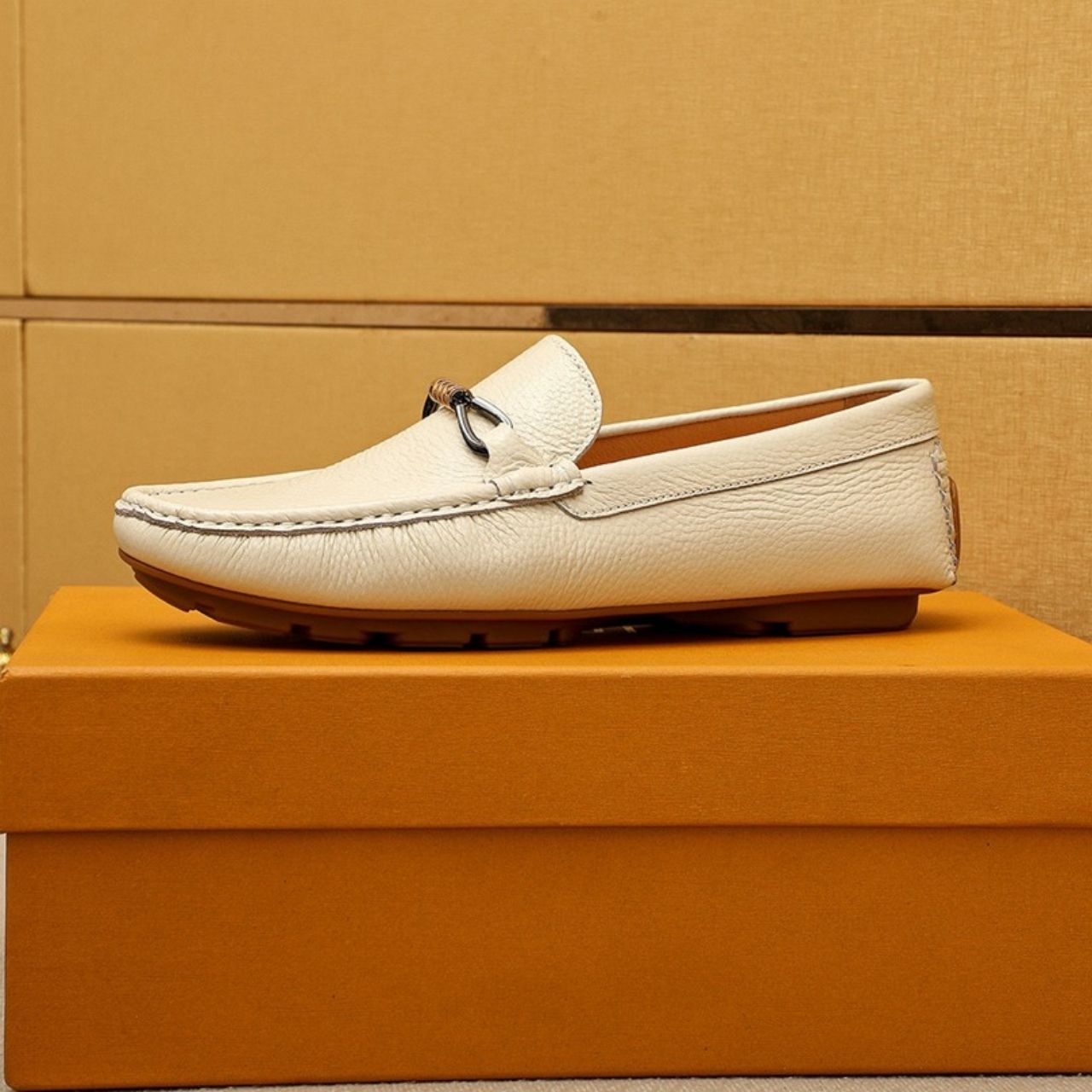 Louis Vuitton Monte Carlo Moccasin White - Image 6