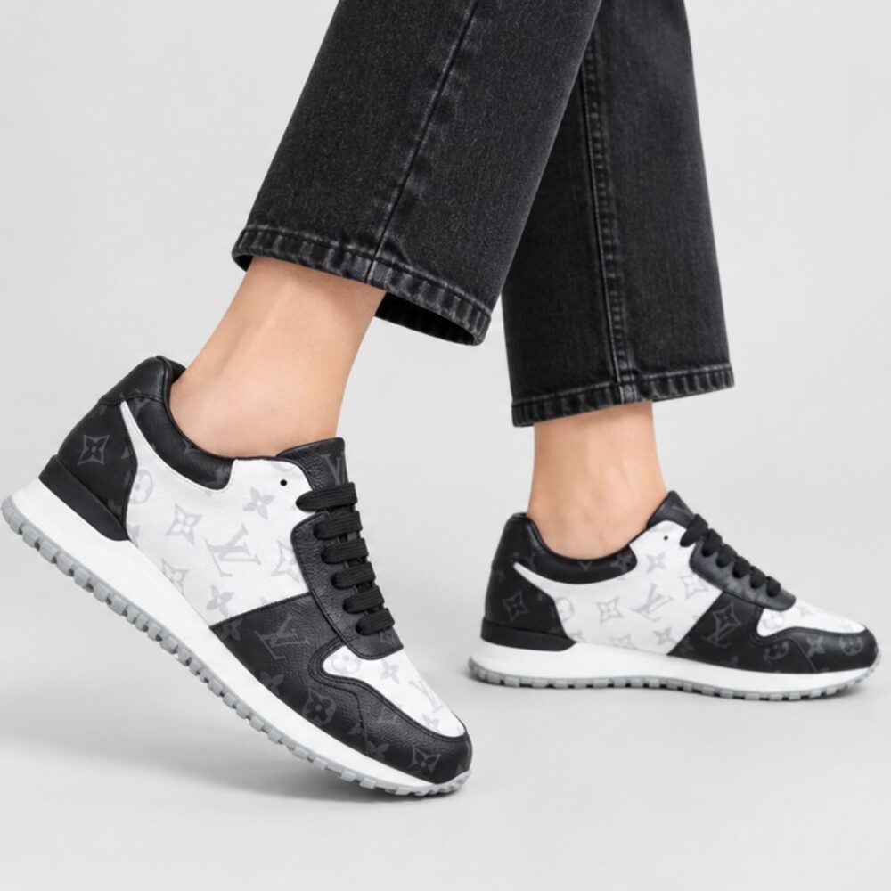 Alternative view of Louis Vuitton Run Away Sneakers Monogram Eclipse 1ADE4B