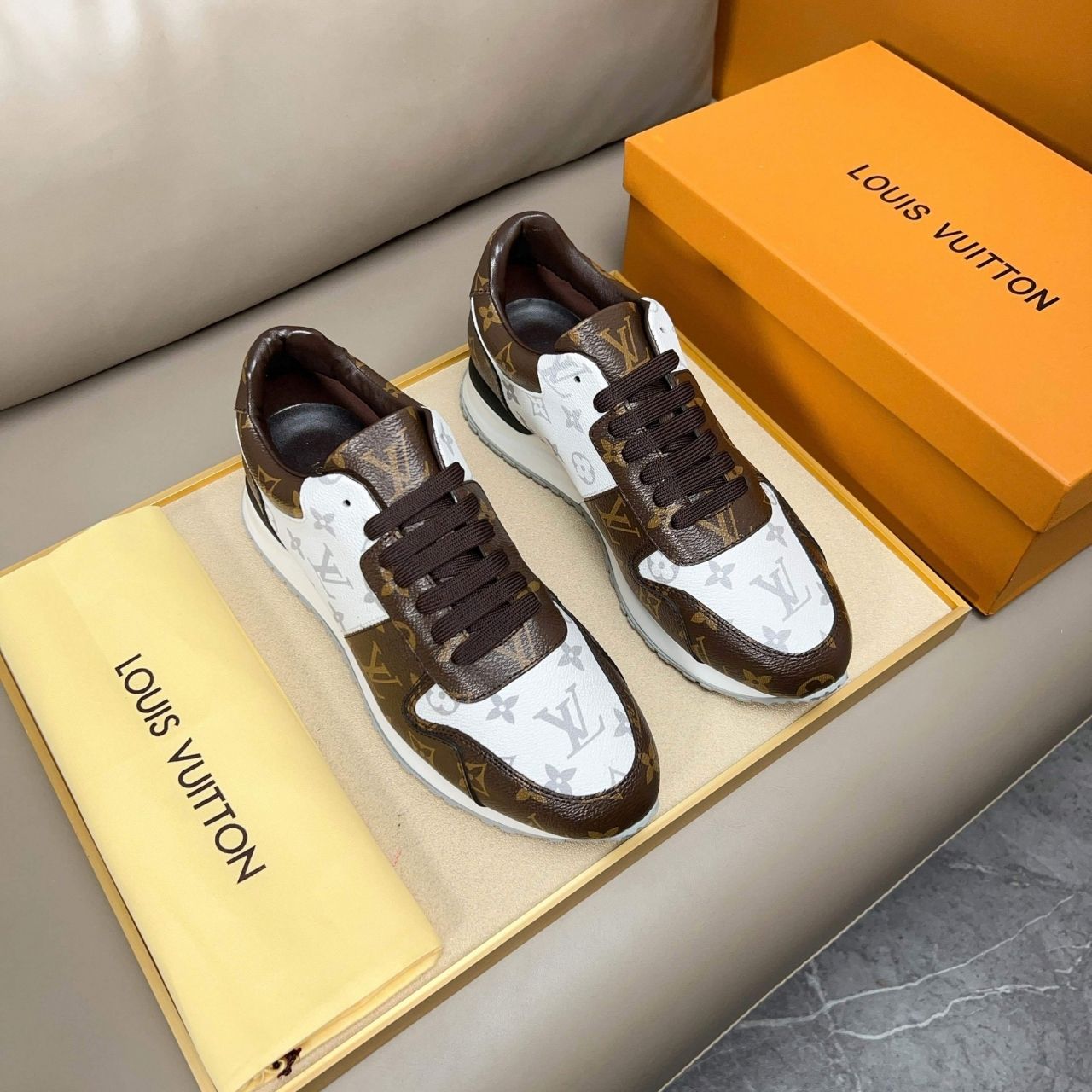 Louis Vuitton Run Away Sneakers Macassar 1ADET8 - Image 7