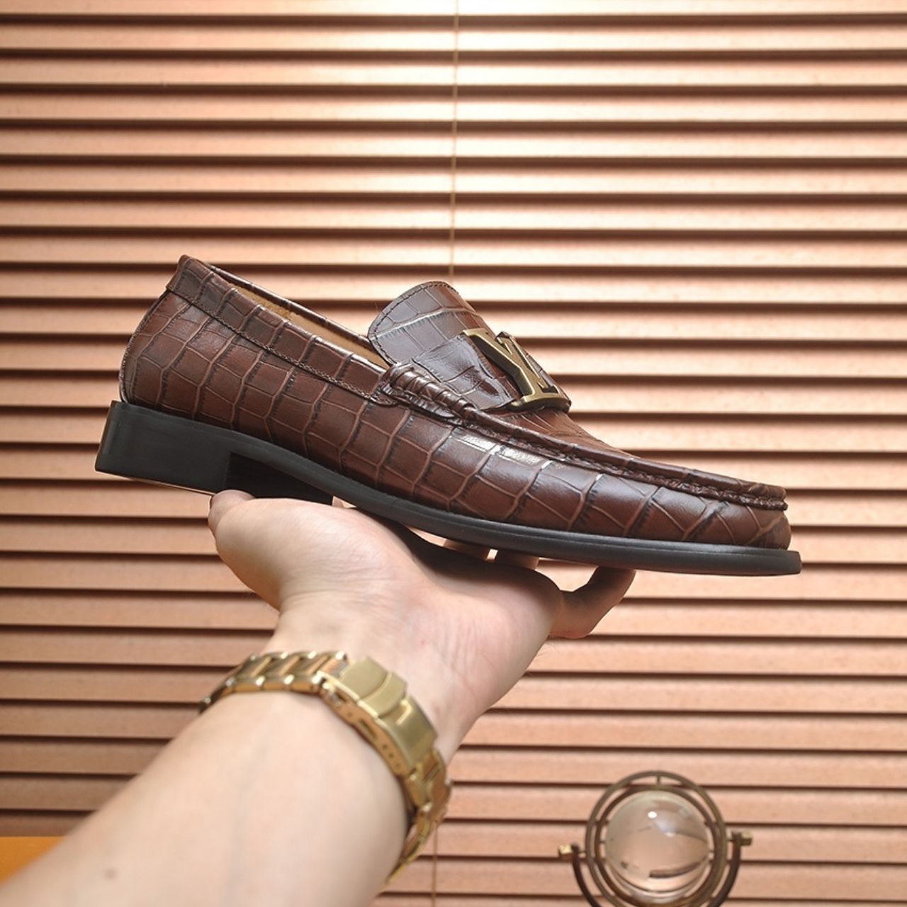 Louis Vuitton Monza Moccasin Brown - Image 5