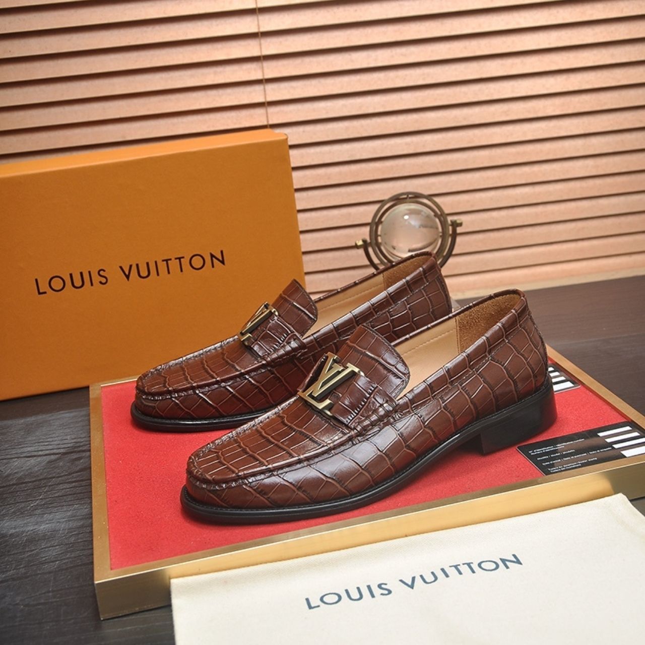 Louis Vuitton Monza Moccasin Brown - Image 3