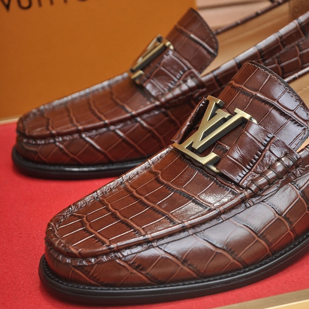 Louis Vuitton Monza Moccasin Brown - Image 7