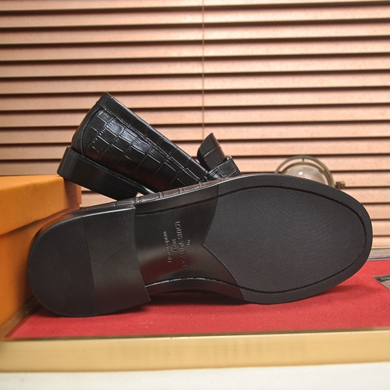 Louis Vuitton Monza Moccasin Black - Image 6