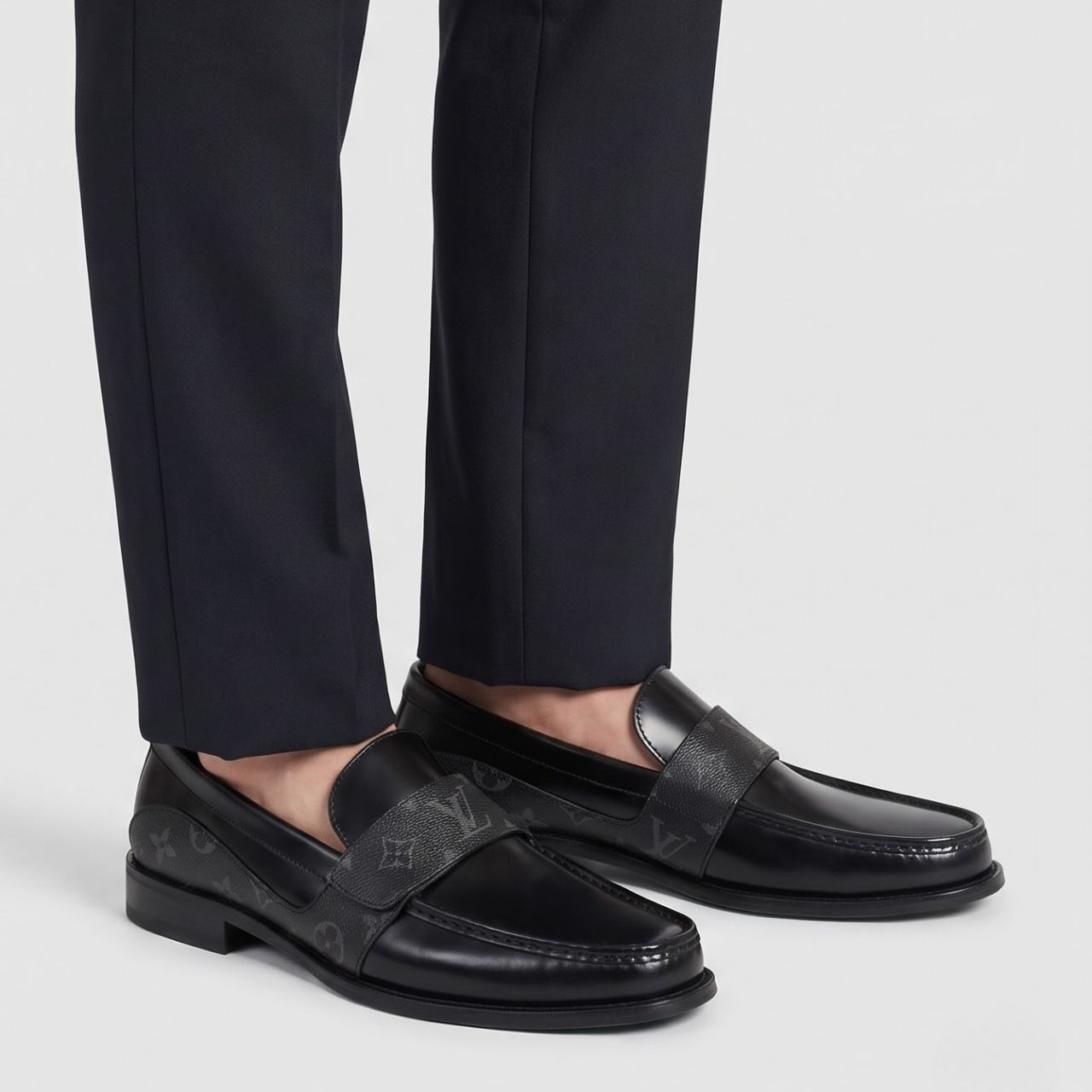 Louis Vuitton Major Loafer Monogram Eclipse Black - Image 2