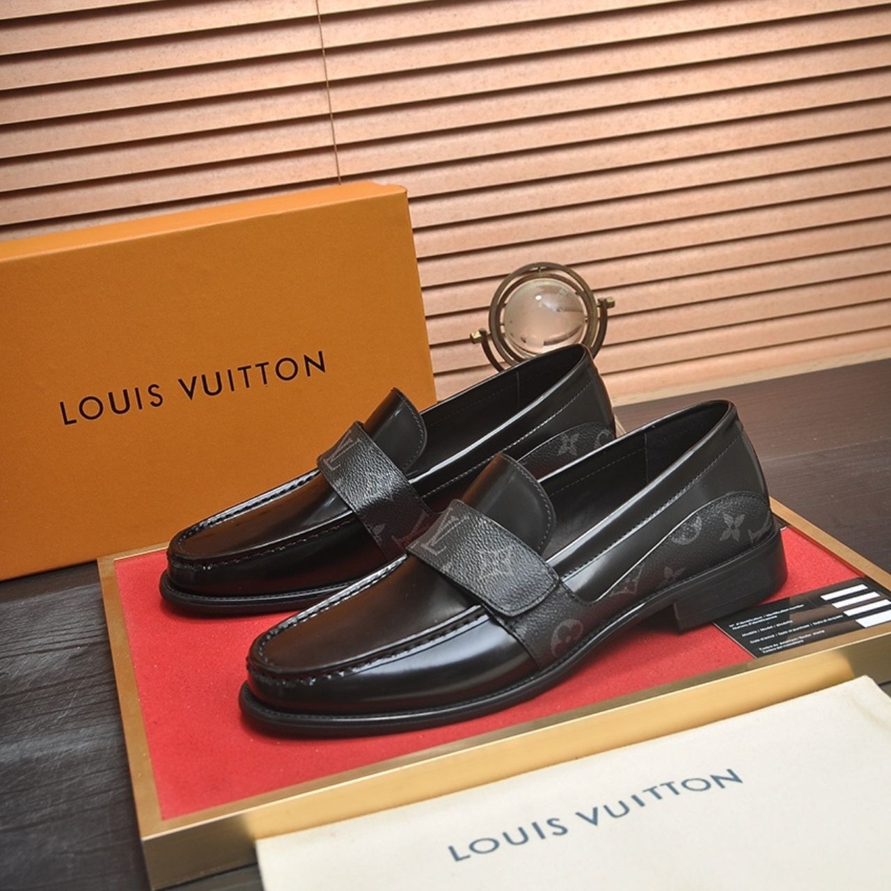 Louis Vuitton Major Loafer Monogram Eclipse Black - Image 3