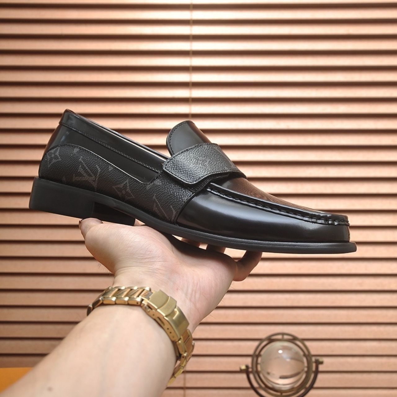 Louis Vuitton Major Loafer Monogram Eclipse Black - Image 5