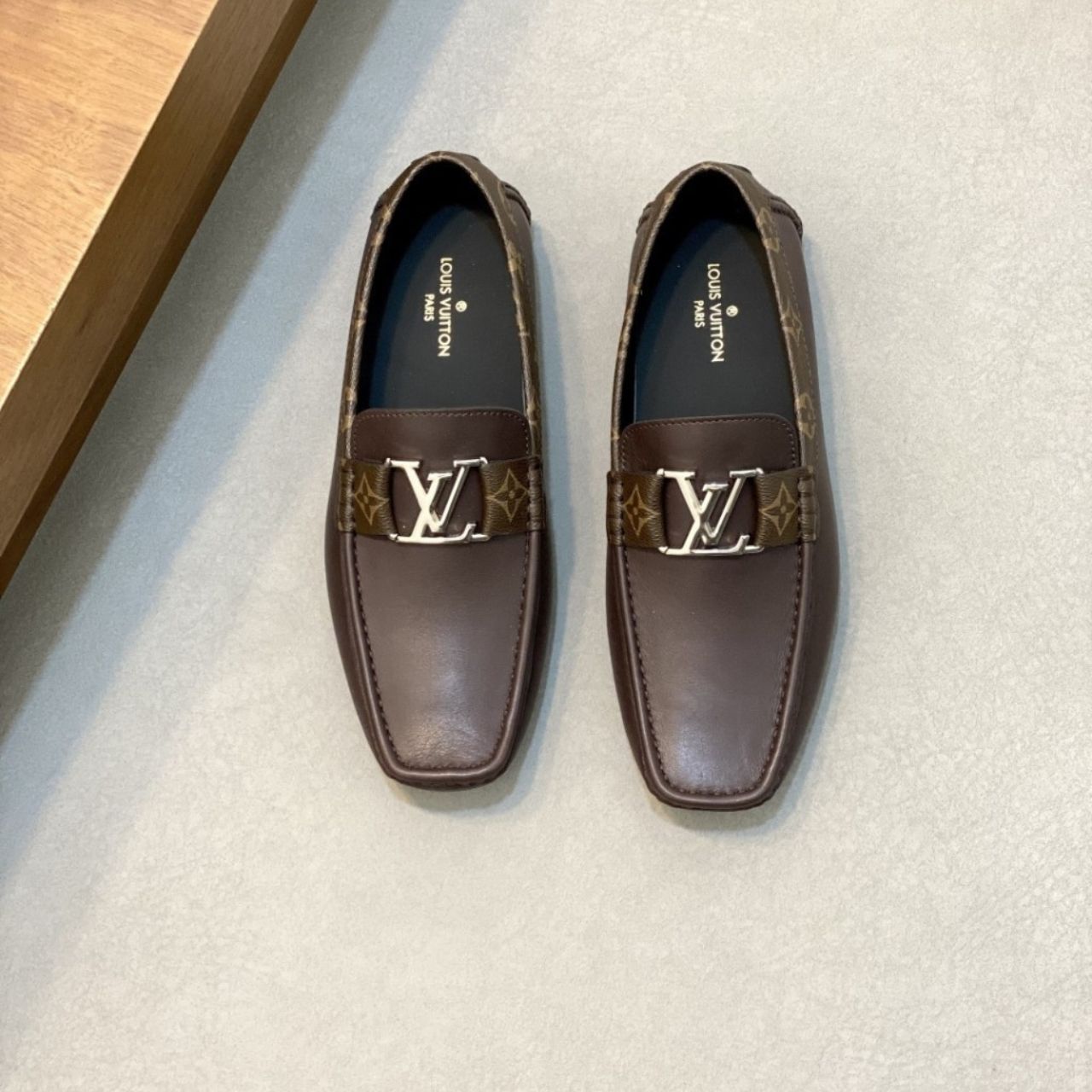 Louis Vuitton Monte Carlo Moccasin Monogram Brown - Image 4
